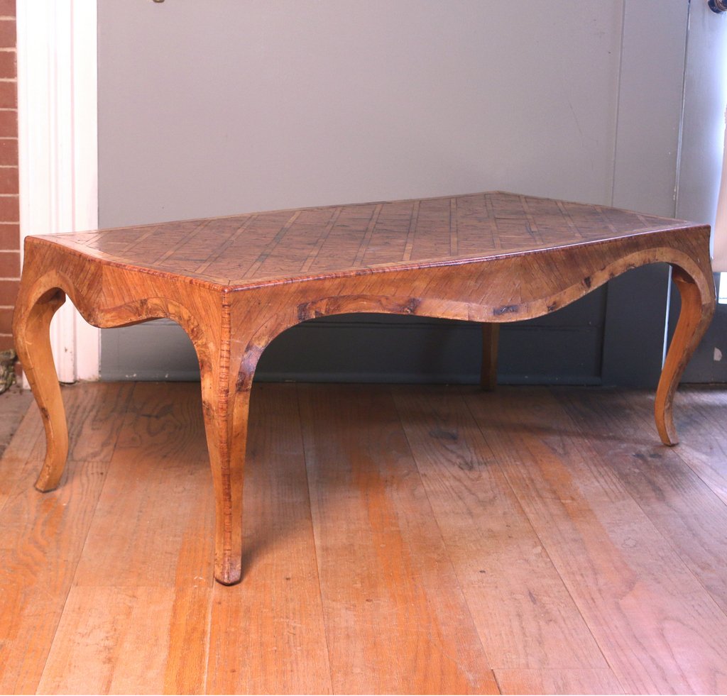 ITALIANATE MARQUETRY LOW TABLE (1 of 5)