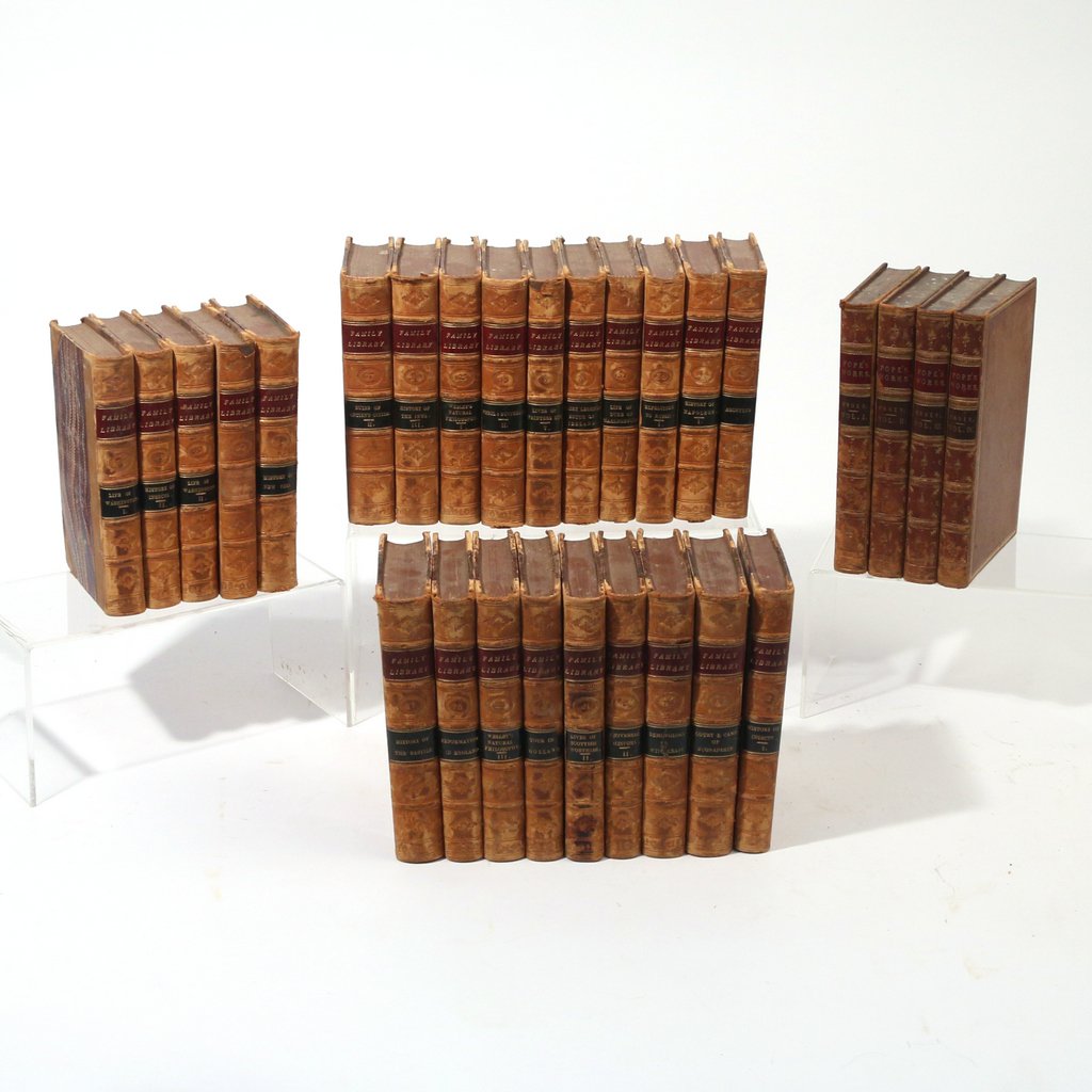 (28 vols) FAMILY LIBRARY & POPE'S WORKS (1 of 7)