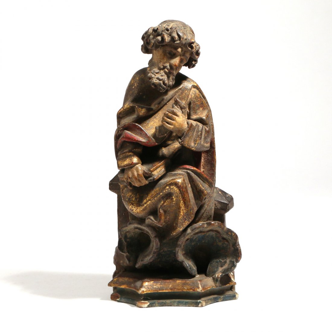 CARVED SANTOS FIGURE (1 of 5)