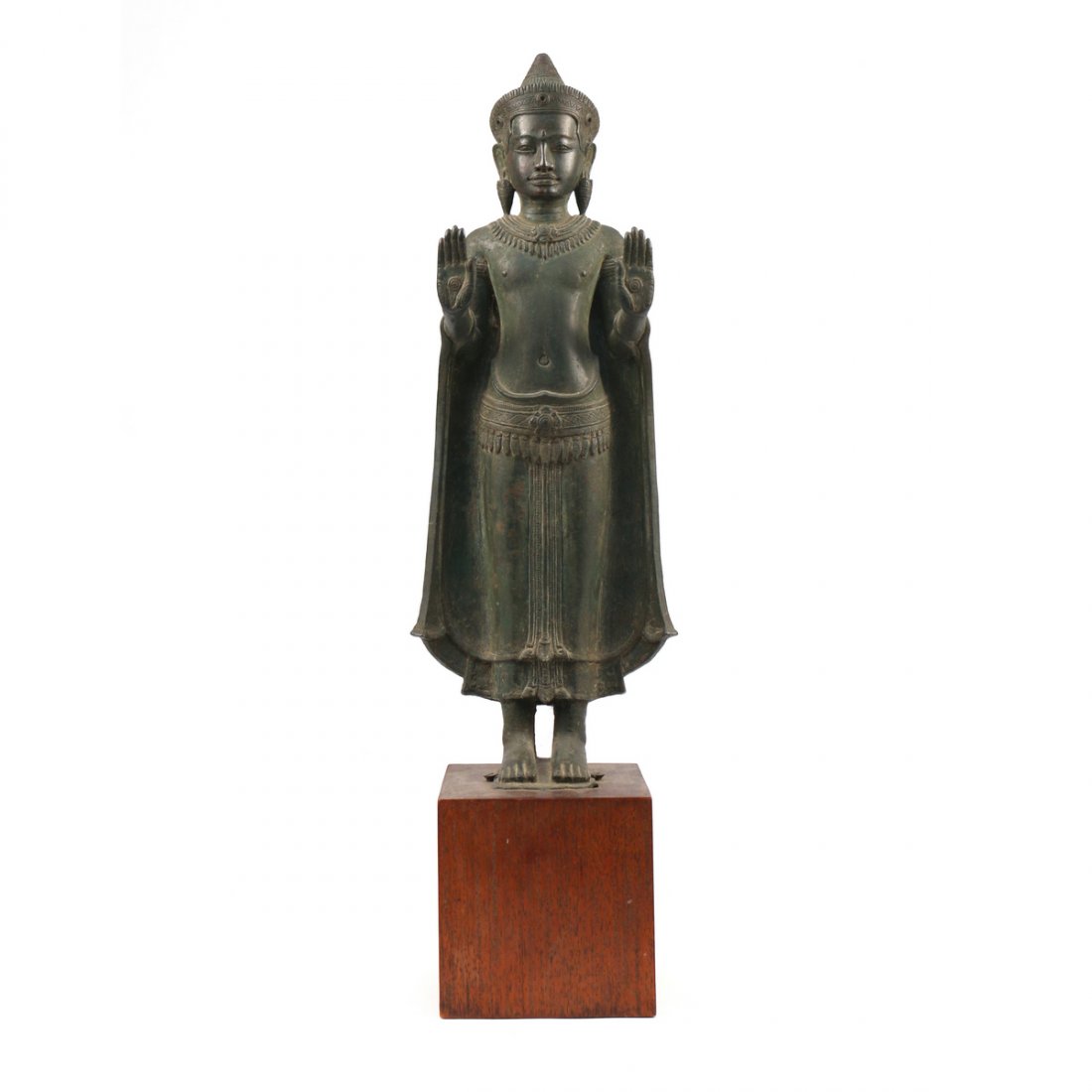 THAI BRONZE FIGURE OF A BODHISATTVA (1 of 5)