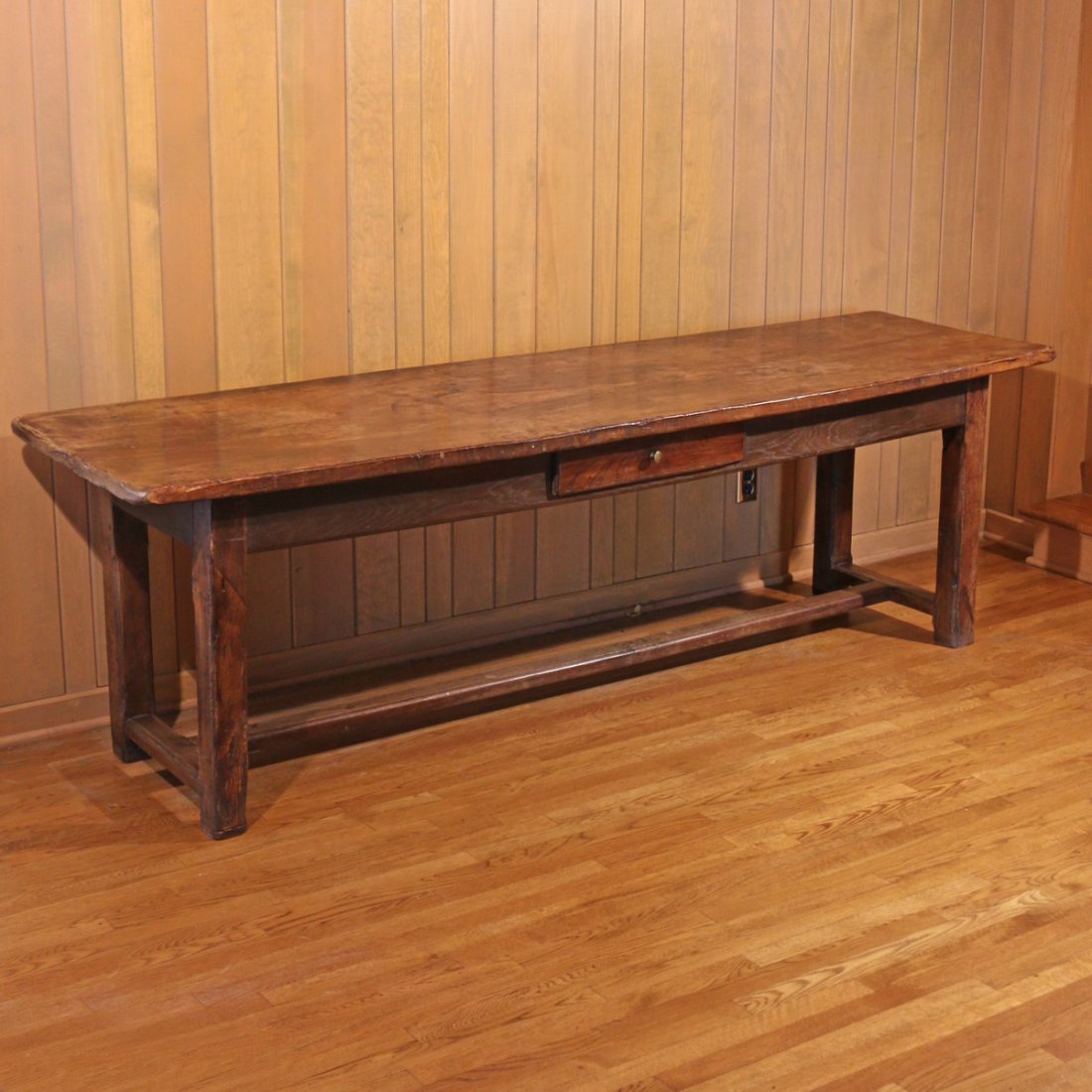 ENGLISH WALNUT REFECTORY TABLE (1 of 3)