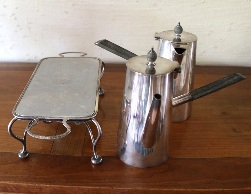 (3pc) ASPREY SILVERPLATED AFTER DINNER SERVERS (1 of 1)