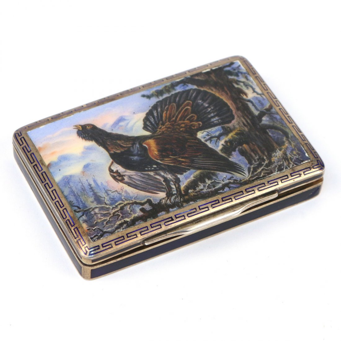 CONTINENTAL ENAMEL SNUFF BOX (1 of 5)