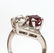 ART DECO DIAMOND & RUBY RING - 2
