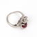 ART DECO DIAMOND & RUBY RING - 3