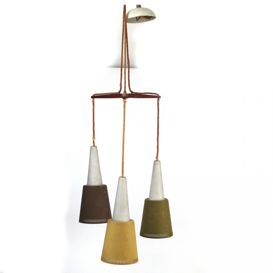DANISH MODERN HANGING LIGHT FIXTURE (1 of 2)