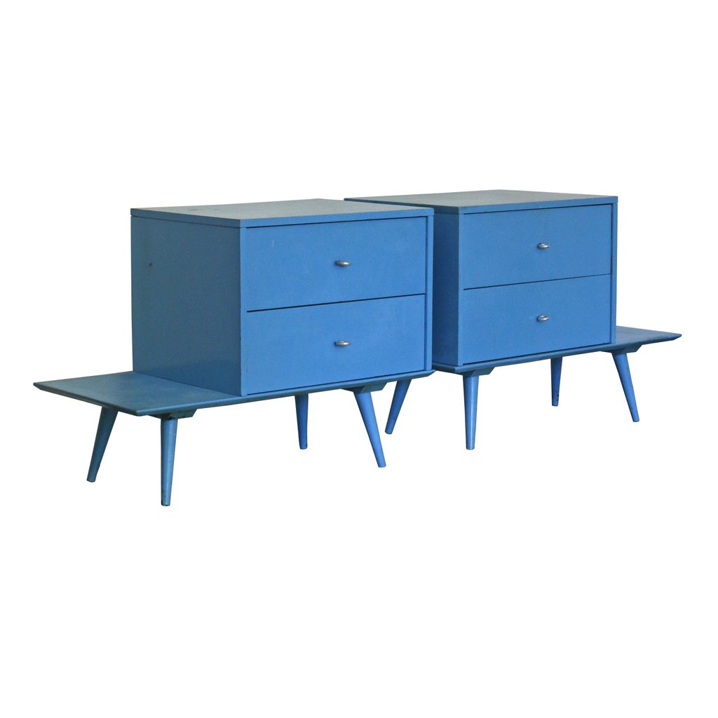 (2pc) PAUL McCOBB PLANNER GROUP END TABLES (1 of 8)