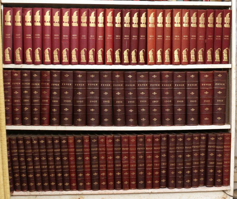 (161vol) BOUND 'PUNCH' or 'THE LONDON CHARIVARI" (1 of 6)