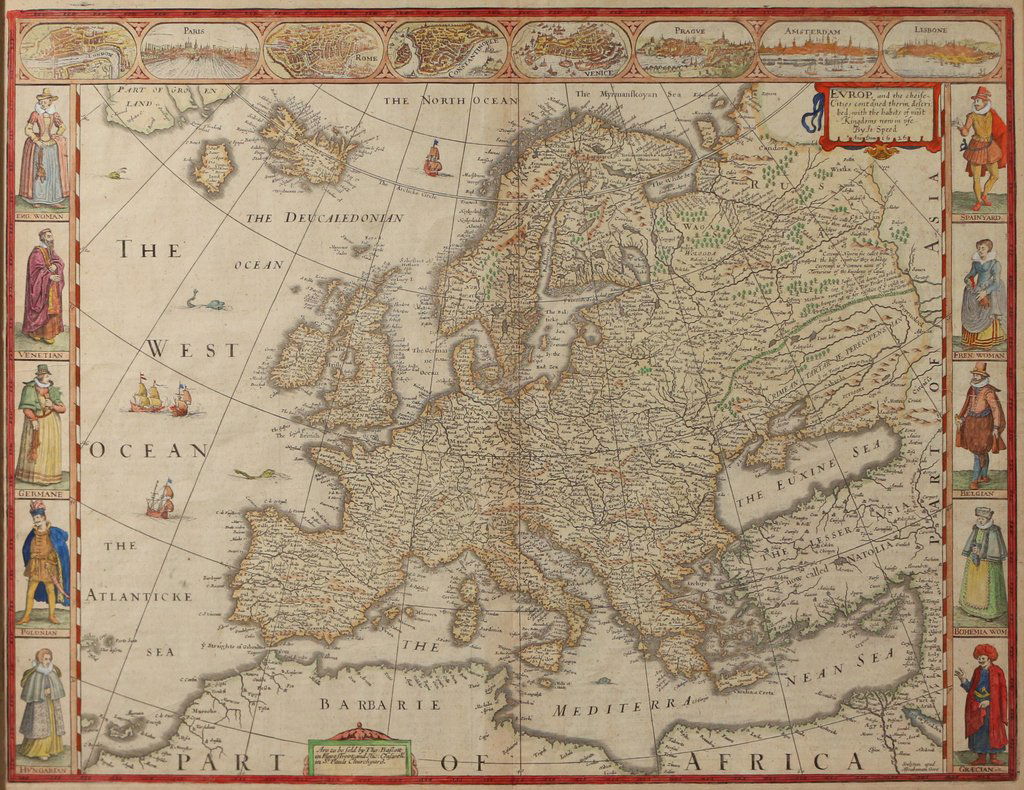 MAP OF EUROPE (1 of 3)