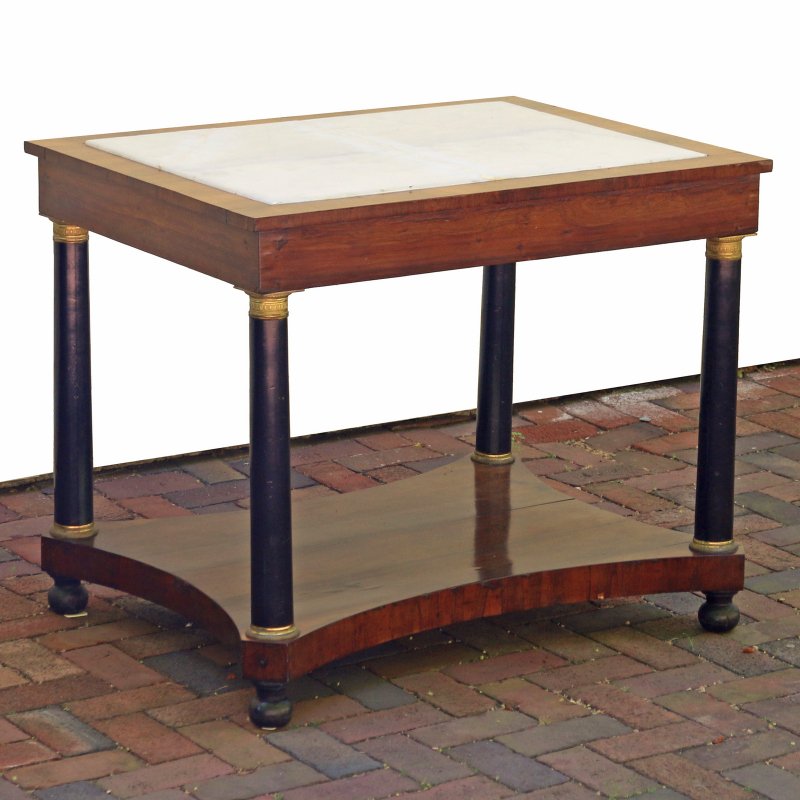 LOUIS PHILIPPE INLAID SIDE TABLE (1 of 7)