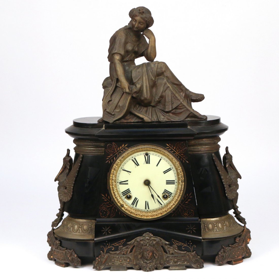ANSONIA MANTLE CLOCK (1 of 4)