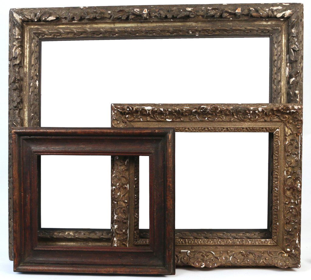 (3pc) FINE CARVED FRAMES (1 of 8)