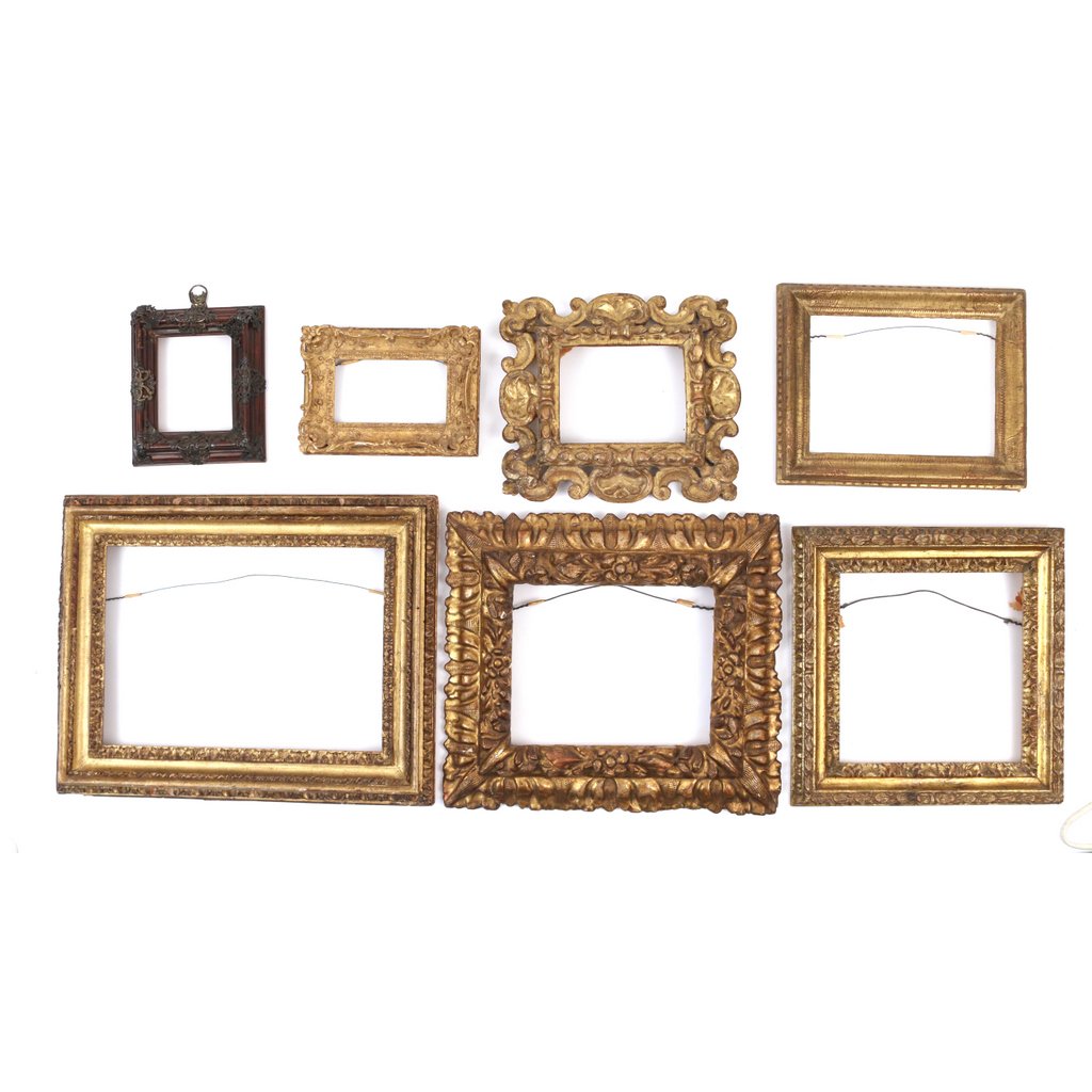 (7pc) FINE GILT-CARVED FRAMES (1 of 7)