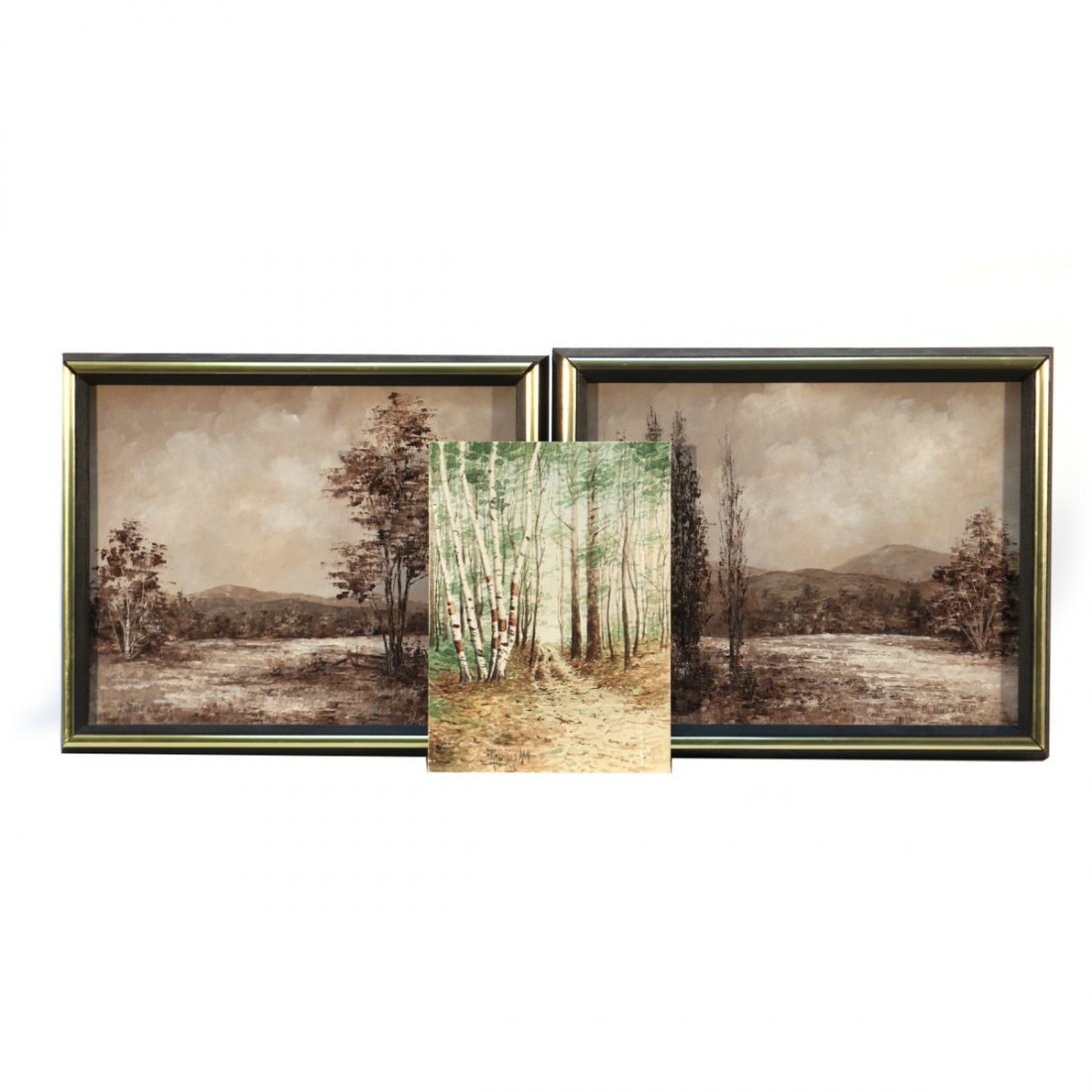 (3pc) E. BUCKLER SEPIA TONED LANDSCAPES (1 of 6)