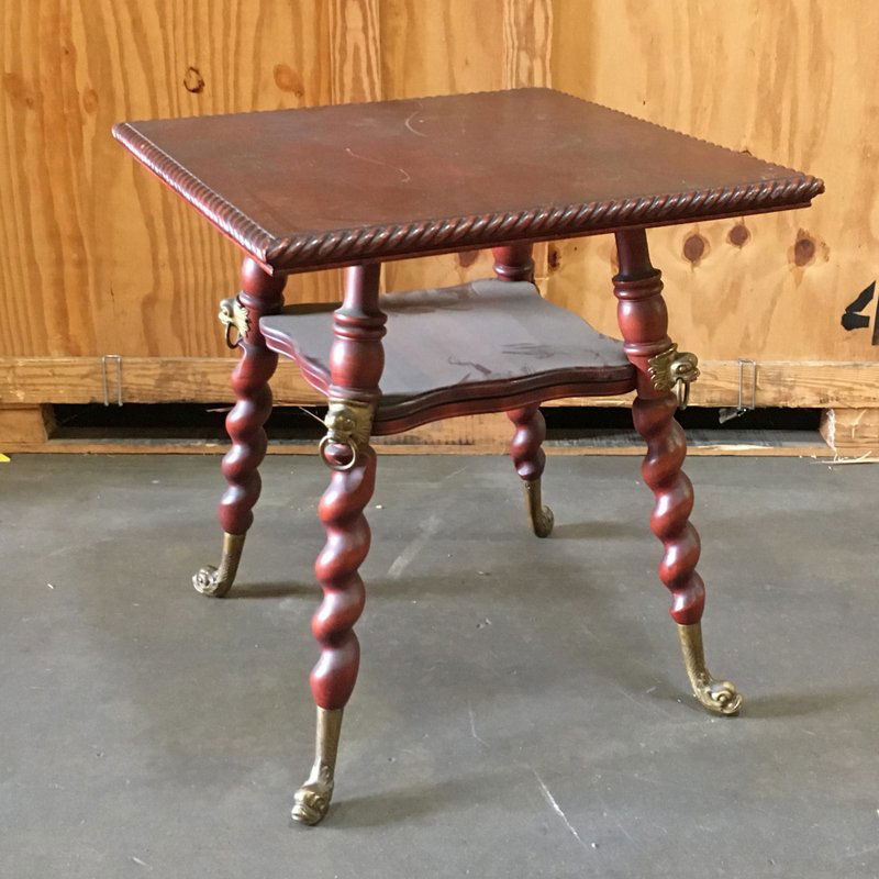 VICTORIAN PARLOUR SIDE TABLE (1 of 6)