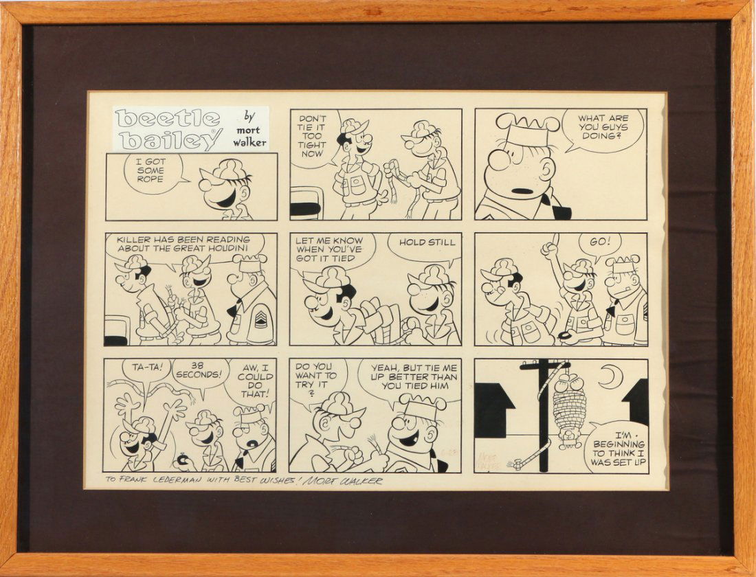 MORT WALKER (American, b. 1923) (1 of 4)