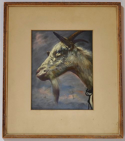 VINTAGE JORGE LEVOYER PAINTING (1 of 3)