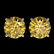 2.50 CTW Certified Intense Yellow Si Diamond Solitaire
