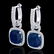 6 CTW Sapphire & Micro Pave VS/SI Diamond Certified