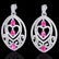 7 CTW Sapphire Pink & Micro Pave VS/SI Diamond Heart