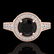 1.12 CTW Fancy Black Diamond Solitaire Engagment Art - 2