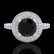 1.7 CTW Fancy Black Diamond Solitaire Engagment Art - 2