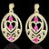 7 CTW Sapphire Pink & Micro Pave VS/SI Diamond Heart