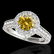 1.7 CTW Certified SI/I Fancy Intense Yellow Diamond