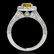 1.7 CTW Certified SI/I Fancy Intense Yellow Diamond - 2