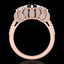 2.26 CTW Fancy Black Diamond Art Deco Micro Pave 3 - 3
