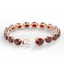 65 CTW Garnet & Micro Pave VS/SI Diamond Halo Designer - 3