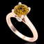 1.6 CTW Intense Fancy Yellow Diamond Engagement Art
