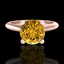 1.6 CTW Intense Fancy Yellow Diamond Engagement Art - 2