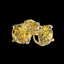 1.08 CTW Certified Intense Yellow SI Diamond Solitaire - 3