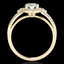 1.25 CTW H-SI/I Certified Diamond Solitaire Halo Ring - 2