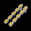 15.47 CTW Citrine & VS/SI Certified Diamond Tennis