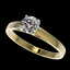 0.75 CTW Certified H-SI/I Quality Diamond Solitaire