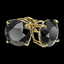 3.50 CTW Fancy Black VS Diamond Solitaire Stud Earrings - 3