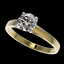 1.07 CTW Certified H-SI/I Quality Diamond Solitaire