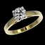 1.07 CTW Certified H-SI/I Quality Diamond Solitaire - 2