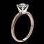 1.03 CTW Certified H-SI/I Quality Diamond Solitaire - 3