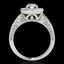 1.5 CTW H-SI/I Certified Diamond Solitaire Halo Ring - 2