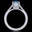 1.14 CTW Fancy Intense Blue Diamond Solitaire Art Deco - 3