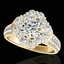 2.16 CTW H-SI/I Certified Diamond Solitaire Halo Ring