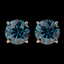 2.11 CTW Certified Intense Blue SI Diamond Solitaire