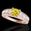 2.55 CTW Certified SI/I Fancy Intense Yellow Diamond