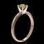 0.75 CTW Certified Intense Yellow SI Diamond Solitaire - 3