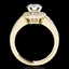 1.4 CTW H-SI/I Certified Diamond Solitaire Halo Ring - 2