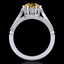 2.2 CTW Intense Fancy Yellow Diamond Engagement Art - 3