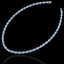 37.5 CTW Aquamarine & VS/SI Certified Diamond Eternity - 2